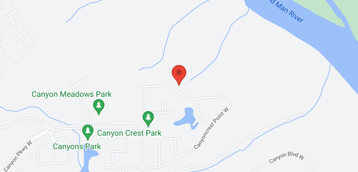 map of 176 Canyoncrest Point W